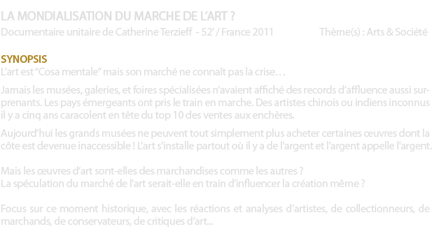 Production de films, documentaires, programmes tlviss, publicit, programmes courts, musographie, captations de spectacles en 3D, contenus en 3D, stroscopie, relief, postproduction 3D, ralisation en 3D, autostroscopie, alioscopy, films en 3D sans lunettes, graphisme, effets spciaux, transmedia, crossmedia, ralit augmente, conversion 2D-3D